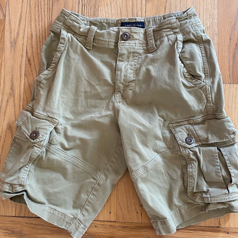 Mens AE Cargo Shorts